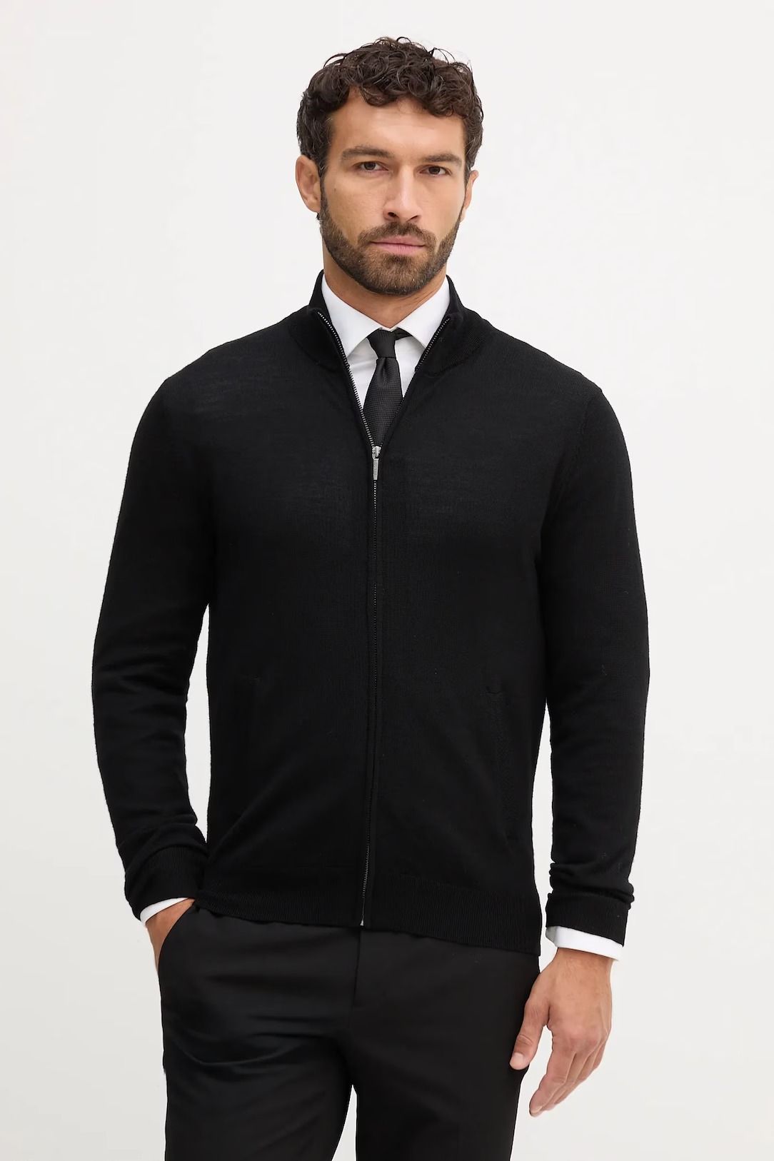 Guess Shirts Man M5rr38 Z3lz0 Jblk Black In Black