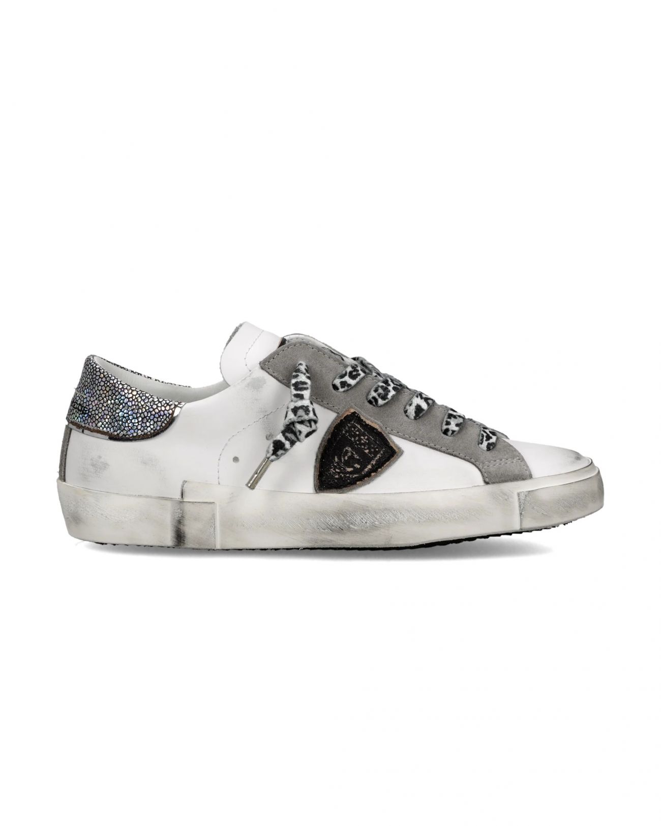 Philippe Model Women's Sneakers Paris ♪ Vml2 Paris X Metal Leo_blanc Noir In Neutral