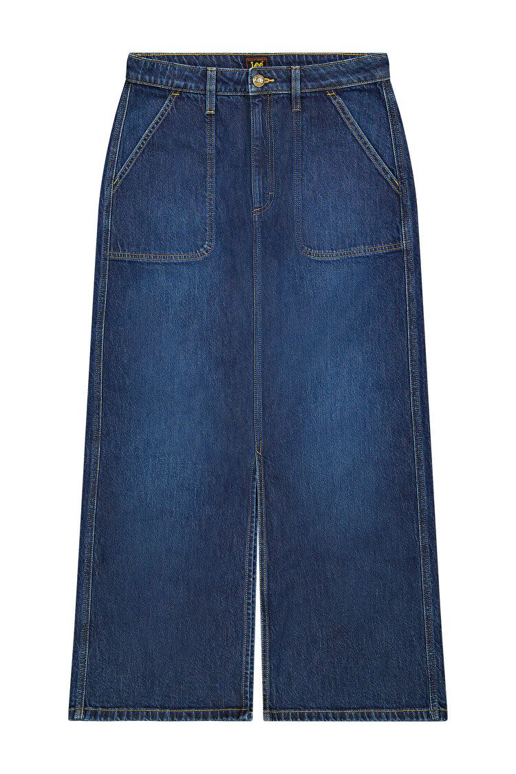 Lee Female Skirts  112370875 Ww Maxi Abundant Blue In Blue