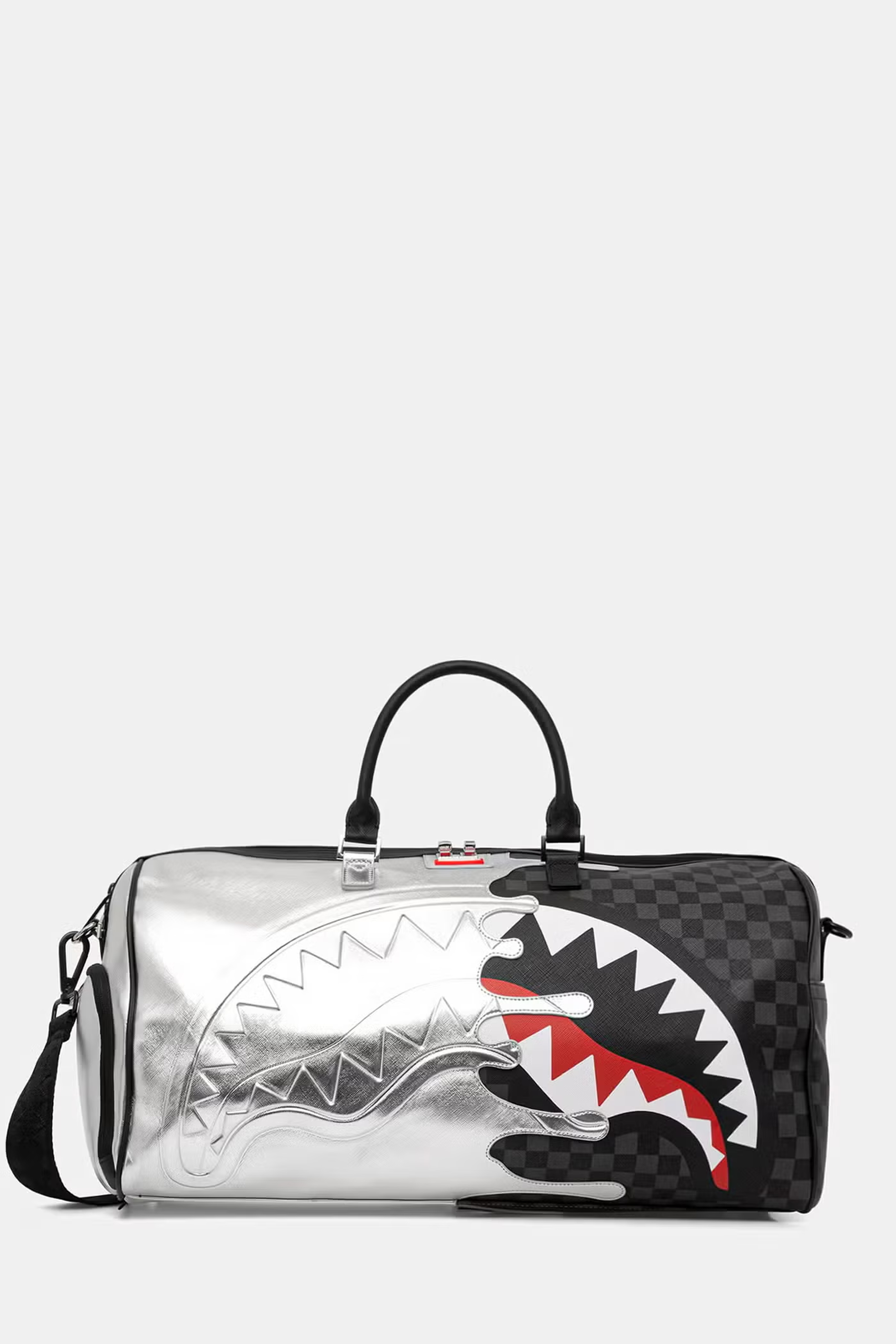 Unisex Tasche fur Erwachsene Sprayground Silber Seite Drip Unisex