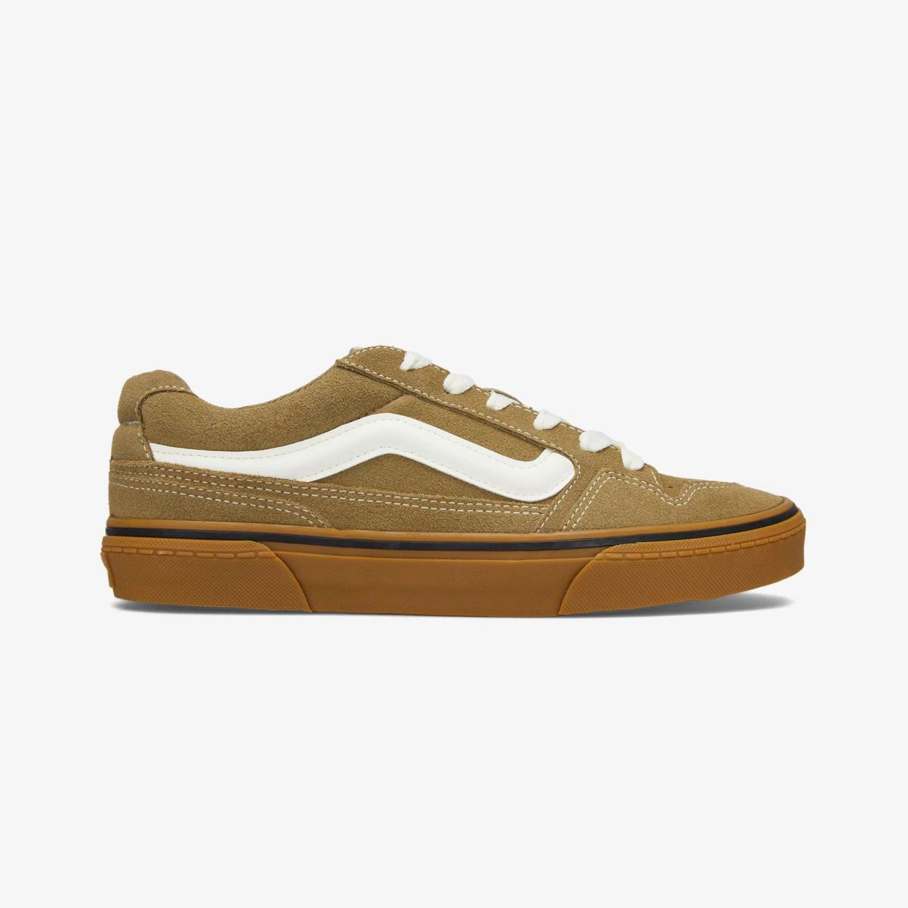 Vans Men's Sneakers Caldrone Vn000cspgwt1 Suede Gum Chipmunk In Gray