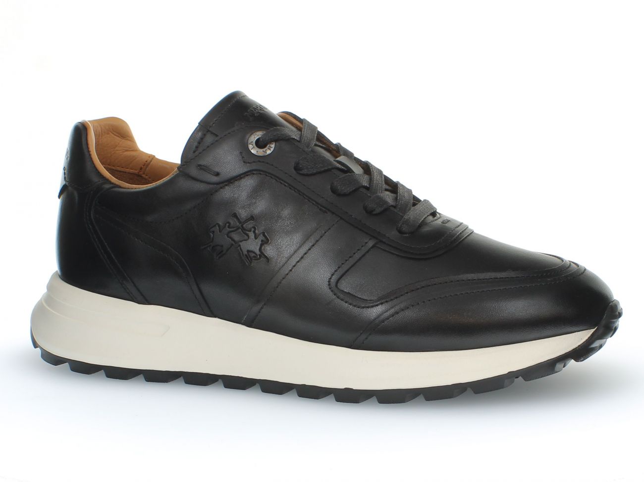 La Martina Men's Sneakers  050.1t0.11 Dust In Black