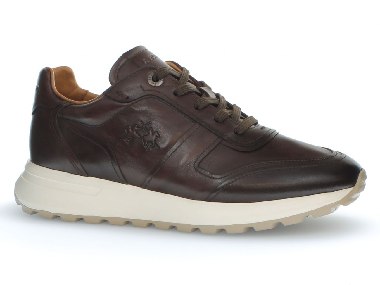 La Martina Men's Sneakers  050.1t0.14 Dustin Head Of Moron In Multi