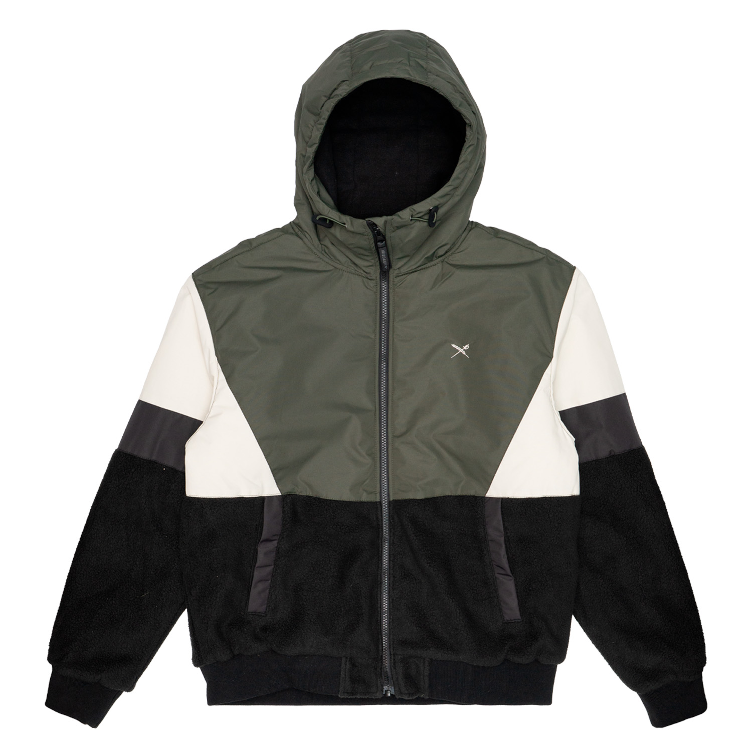 Mannen Iriedaily Dock36 Blouson Black Olive