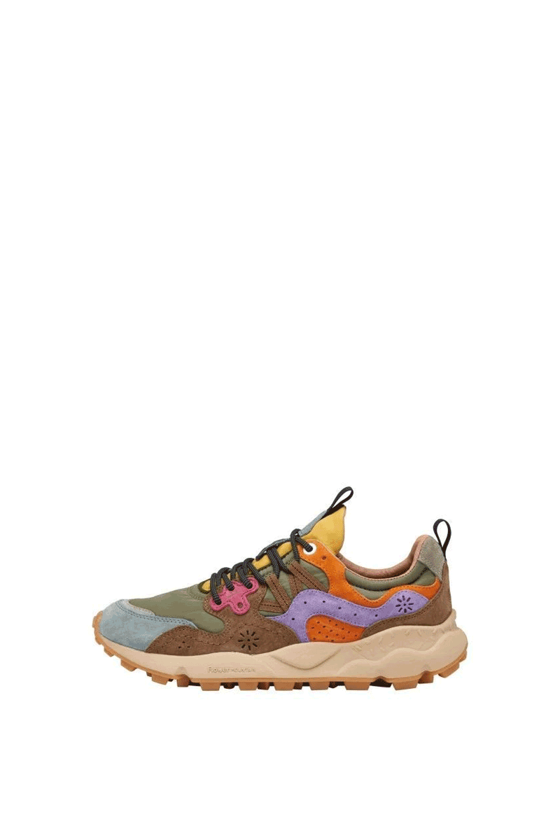 Flower Mountain Women's Sneakers  Yamano 3 - 2017818 01 2f69 Kaki Multi In Multi