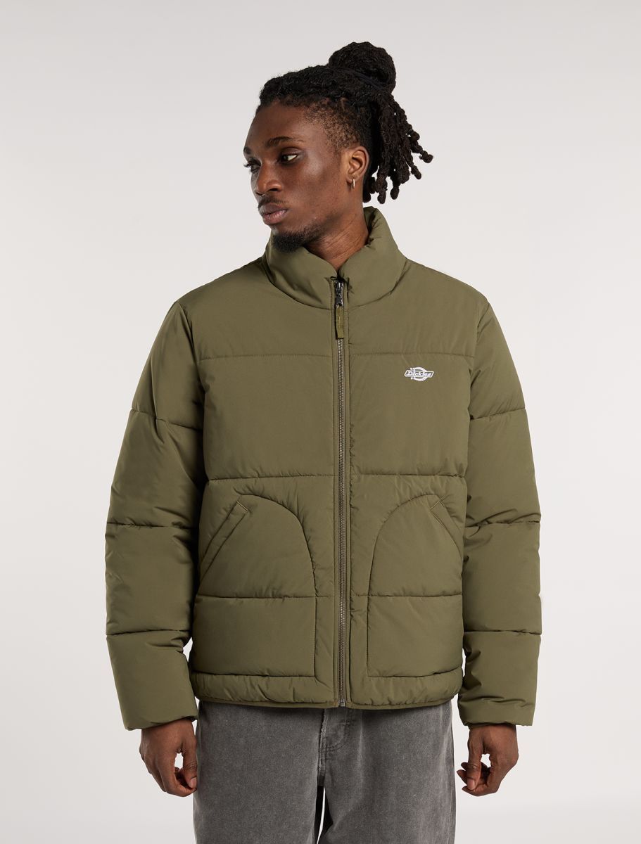 jackets and jackets man Dickies Summerdale puffer - dk0a87ogmgr1 military