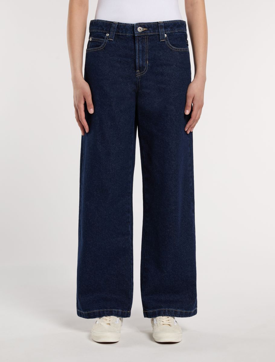 jeans woman Dickies mechanic w - dk0a87nm0dd1 dark denim