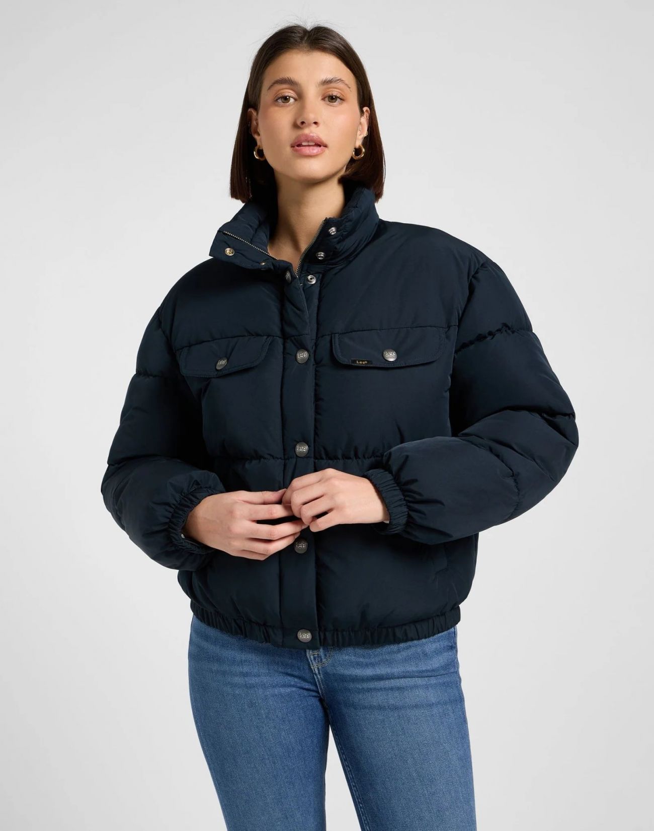 jackets and jackets man Lee 112370872 rider puffer
