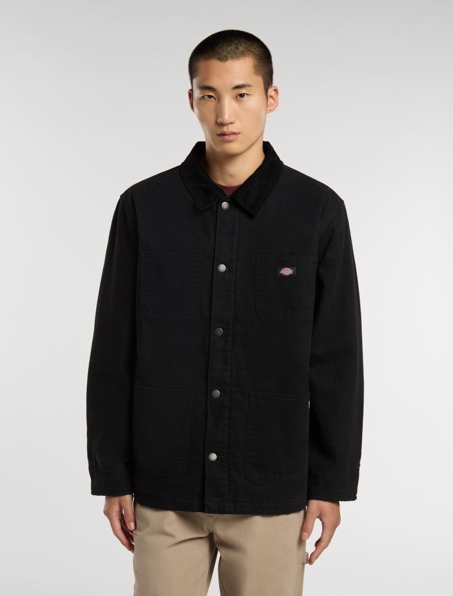jackets and jackets man Dickies lined chore dk0a87o3 blk1