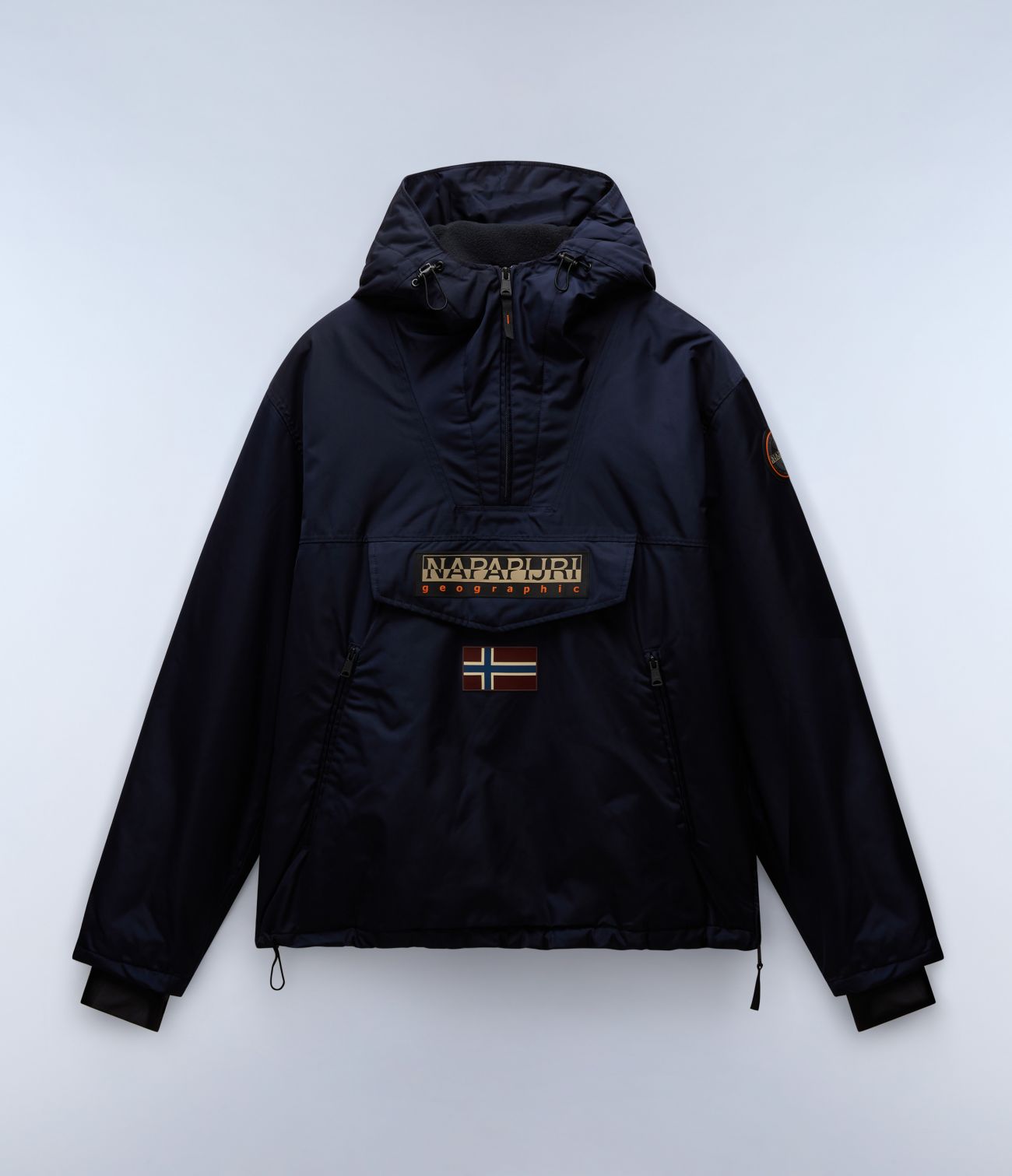 Napapijri Jackets And Jackets Man  Rainforest Next Np0a4ib91761 Marine Blue In Blue