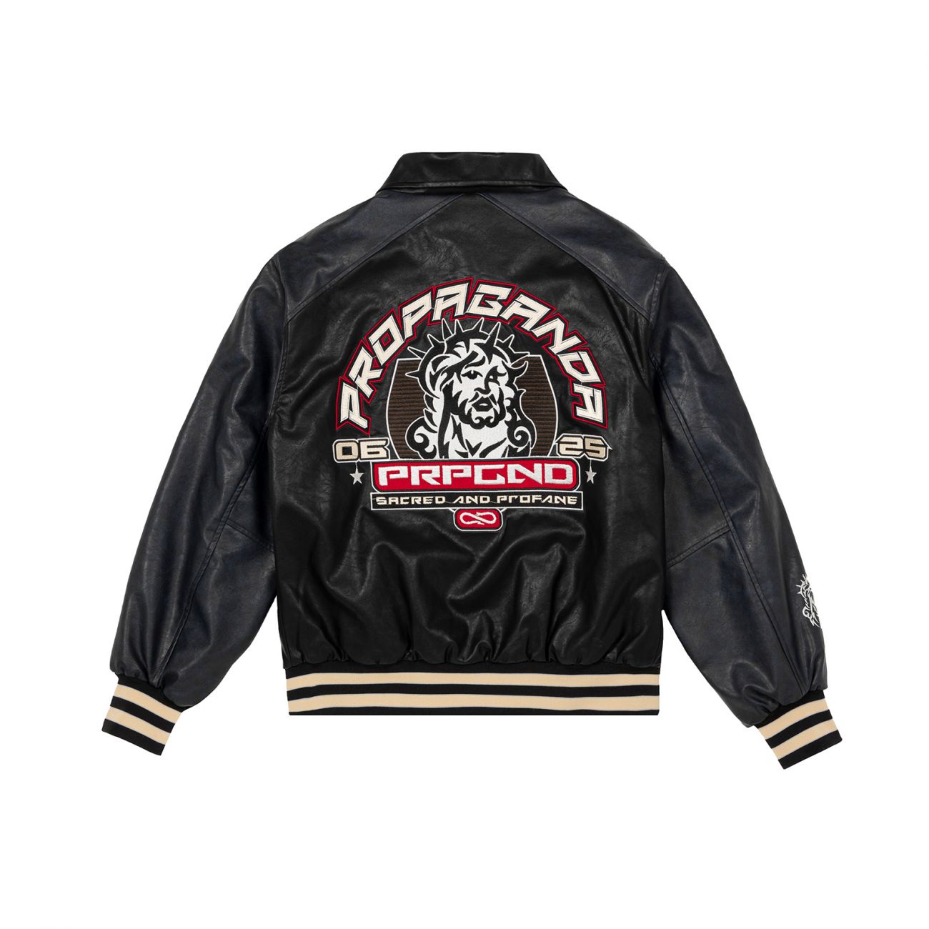 jackets and jackets man Propaganda prou700 varsity jkt profane