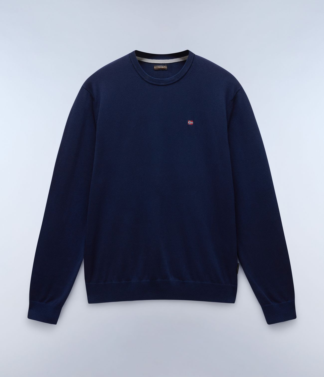 Napapijri Shirts Man Droz 5 - Np0a4i2g 1761 Blue Marine In Blue