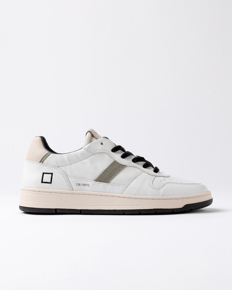 Date Sneakers Man  M431-c2-vn-wa Court 2.0 Vintage White Army In White