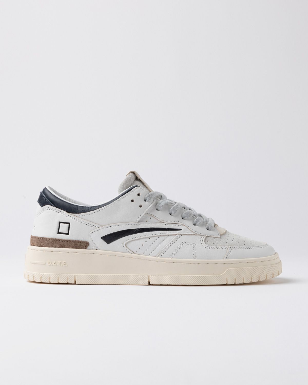 Date Torneo Colored White-blue Sneaker In Multi