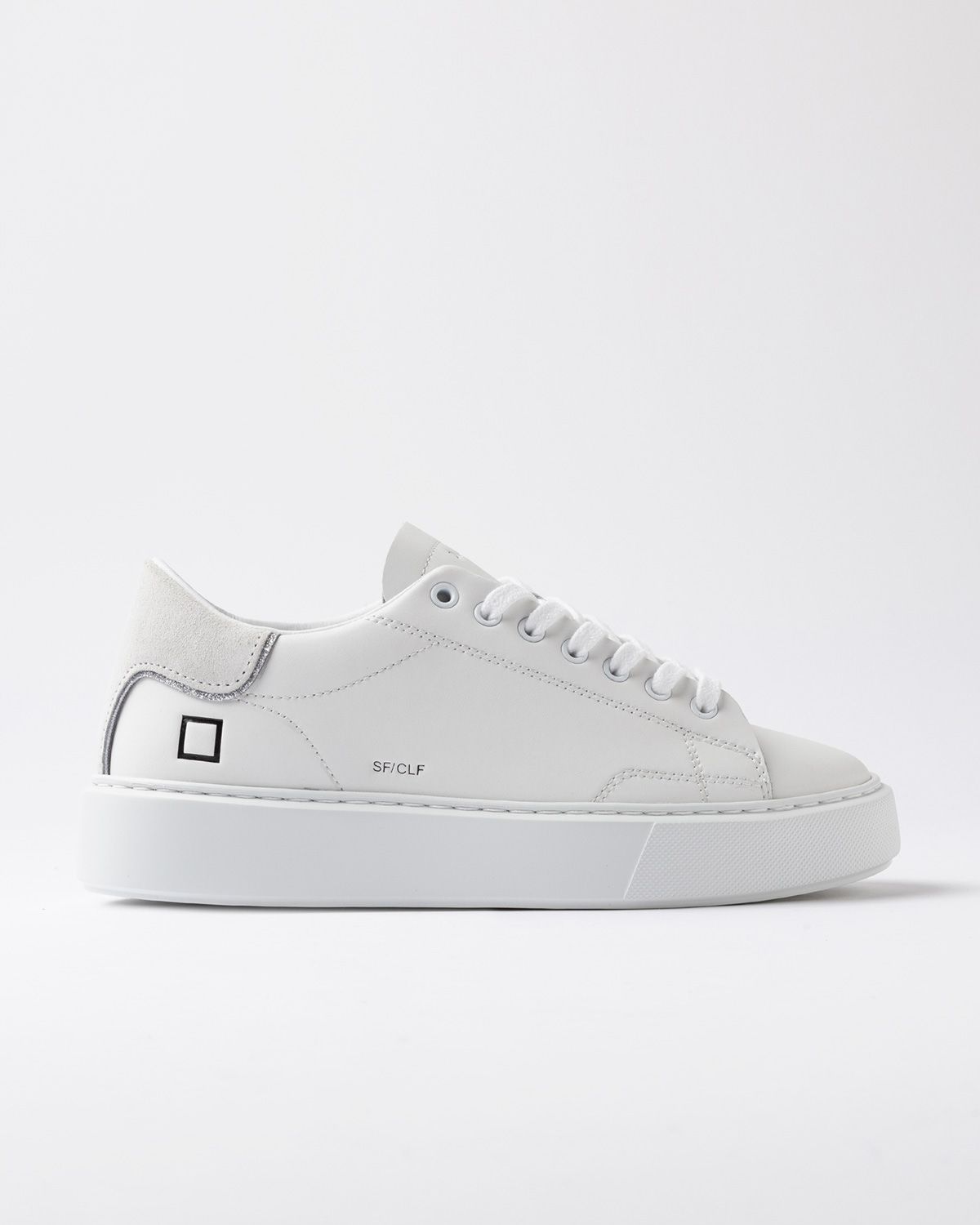 Date Sneakers Woman  W431-sf-ca-wh Ball Calf White In White