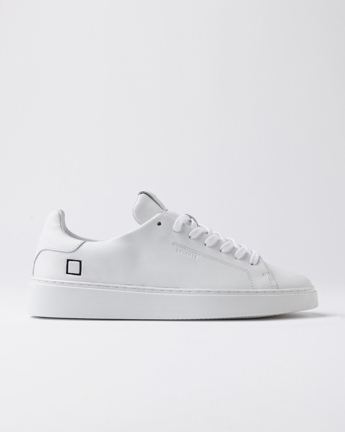 Date Leather Sneakers In Animal Print