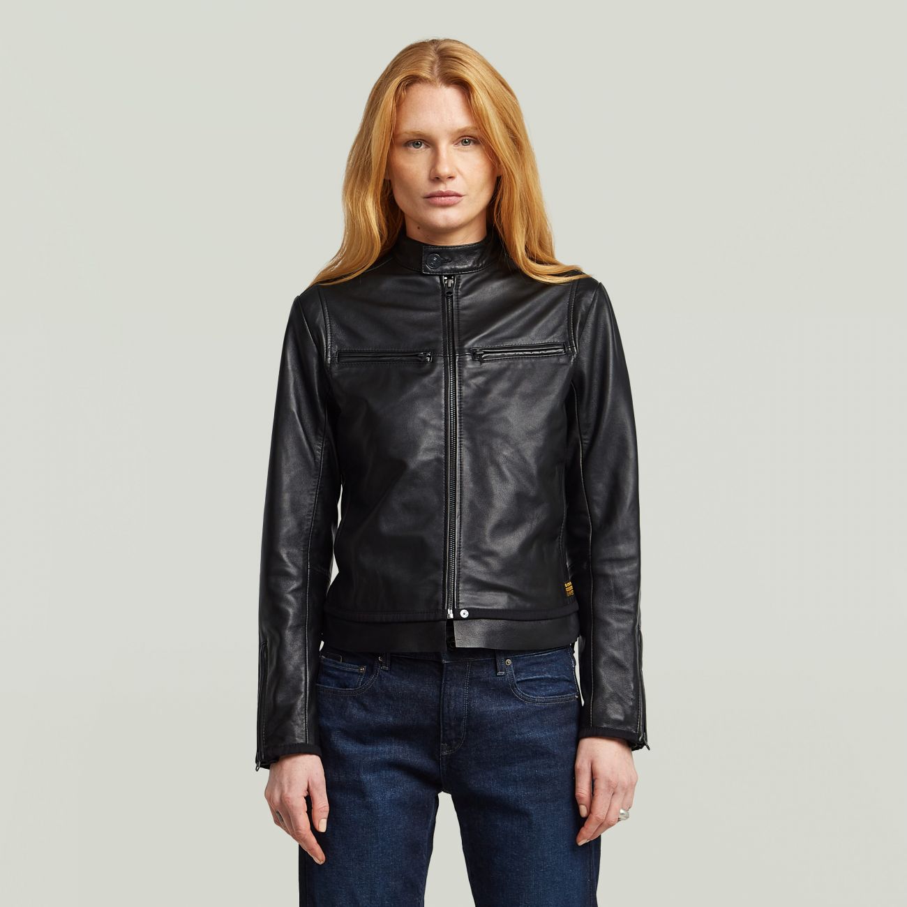 G-star Women's Outerwear And Jackets  D21760-d555 6484 Black In Animal Print
