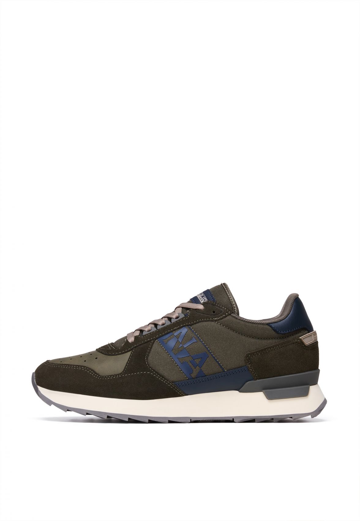 Napapijri Men's Sneakers  Np0a88xi Stab Mg6 Greeb/blue In Gray