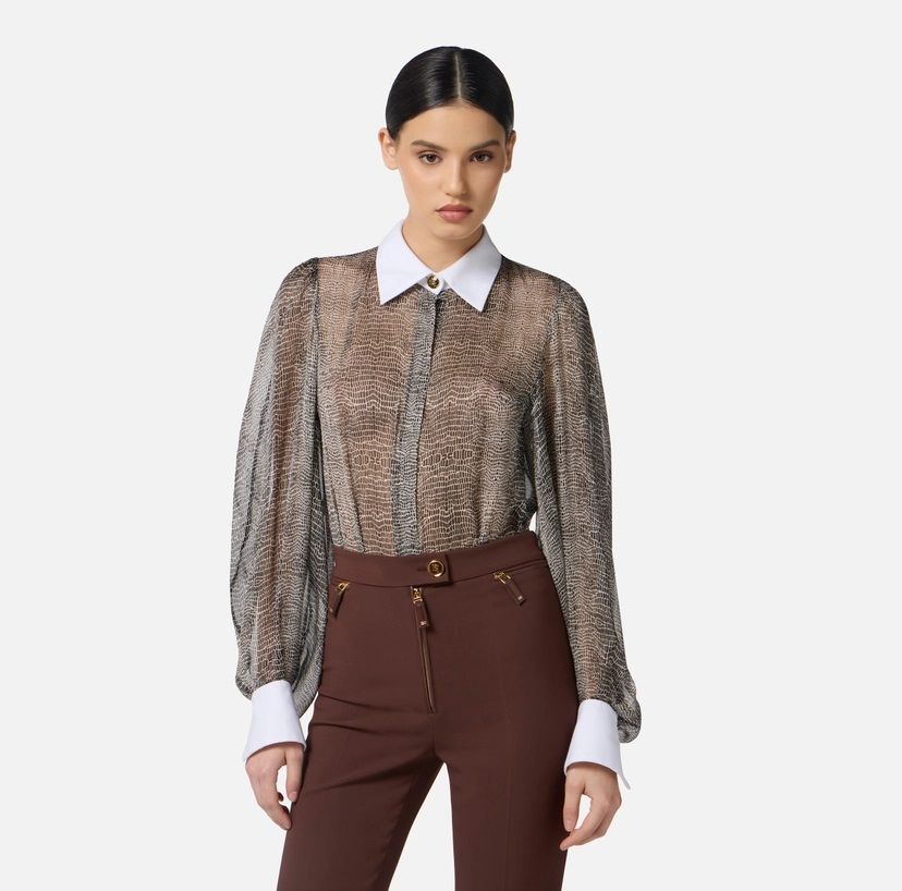 Elisabetta Franchi Women's Shirts Cb00657e2 110 In Multi