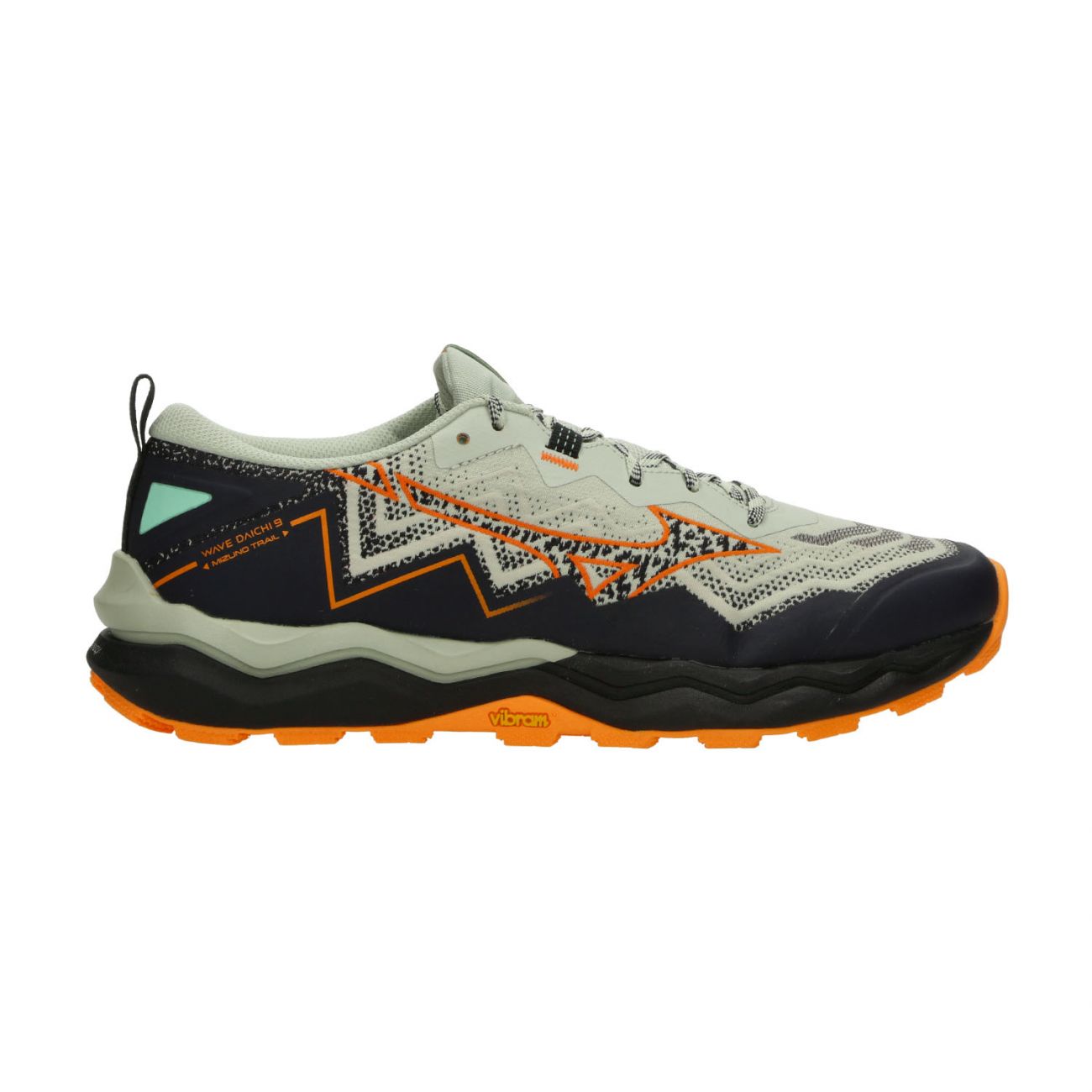 Running sports shoes Mizuno wave daichi 9 - j1gj2571 mercury tangelo tangorange