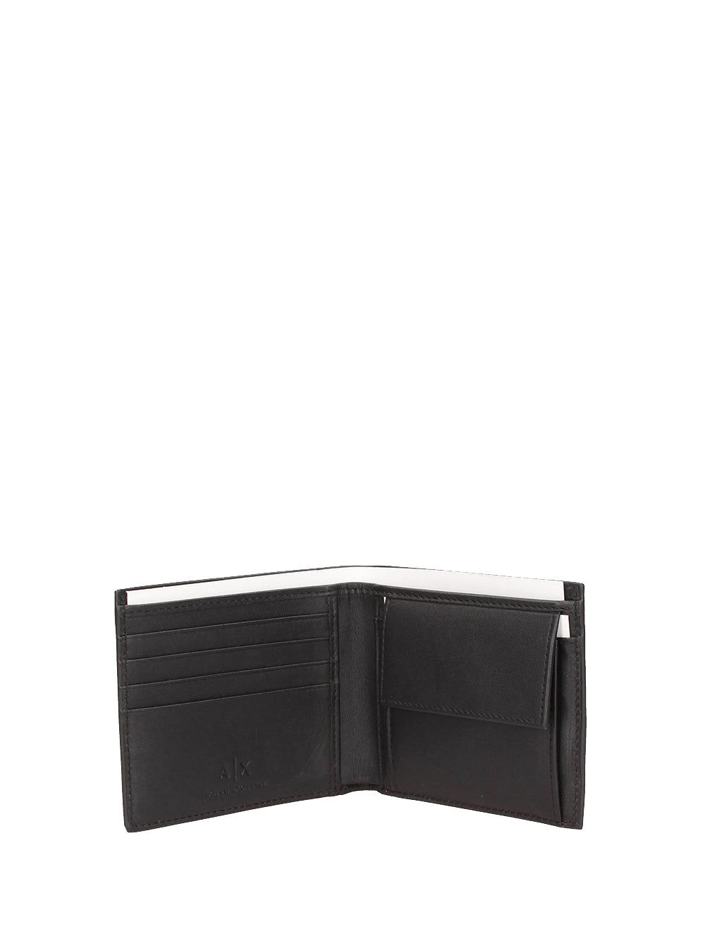 Armani Exchange Men's Wallet / Keychain Set 958487cc845-00020 Black In Black