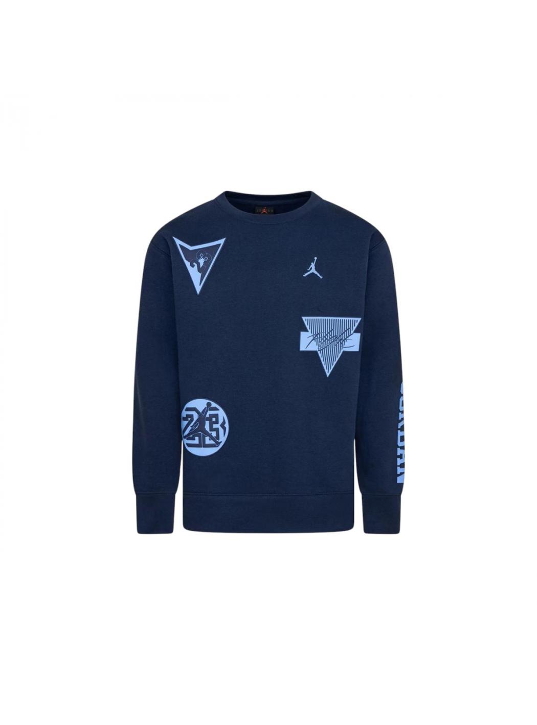 Nike-sportswear Baby Sweatshirt Nike Sportswear 95d545-u90 In Blue