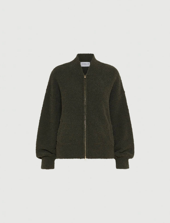 Marella Bomber Woman Kaki In Green
