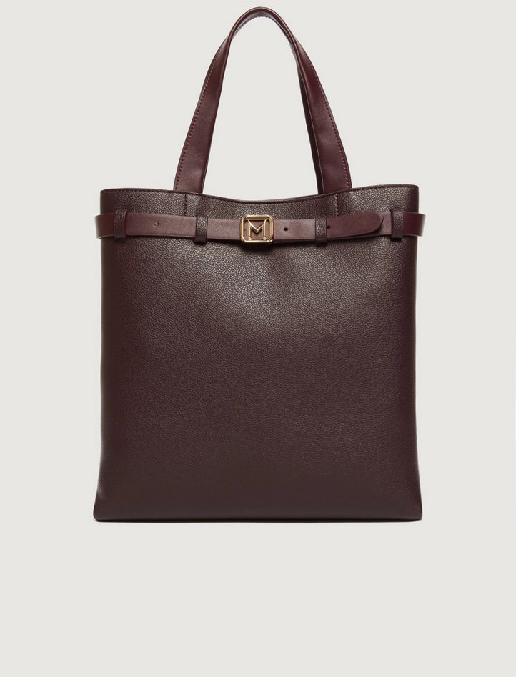 Marella Woman Blackberry Head Bag In Burgundy