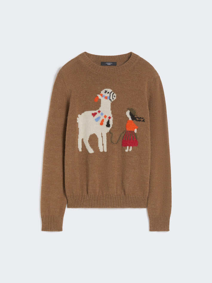 Max Mara Knit Woman Hazelnut In Brown