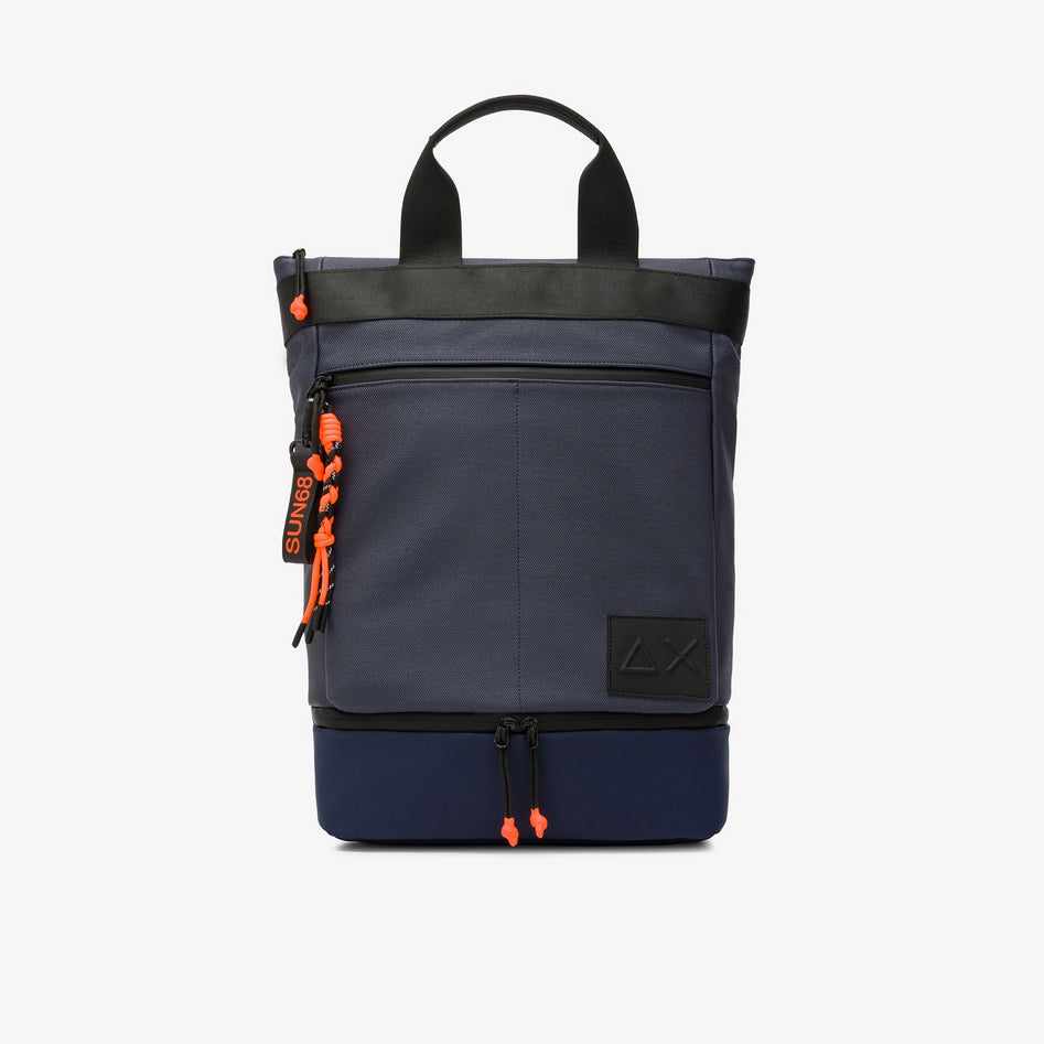 man backpack