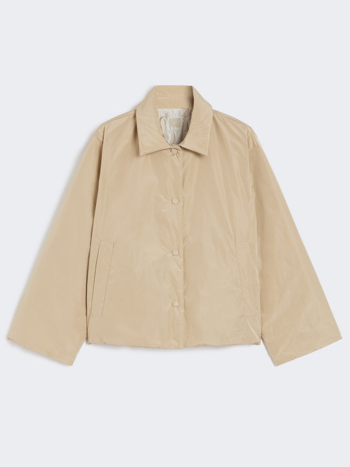 reversible jacket woman beige