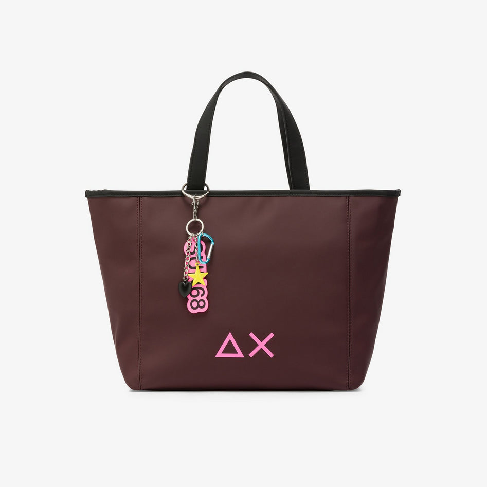 bag woman burgundy