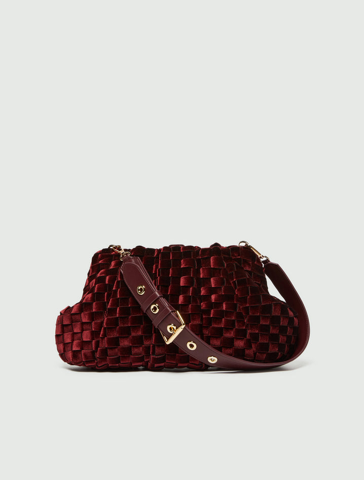 Marella Bag Woman Burgundy In Burgundy