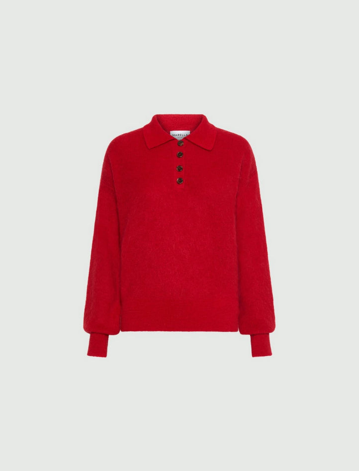 Marella Red Woman Polo In Red