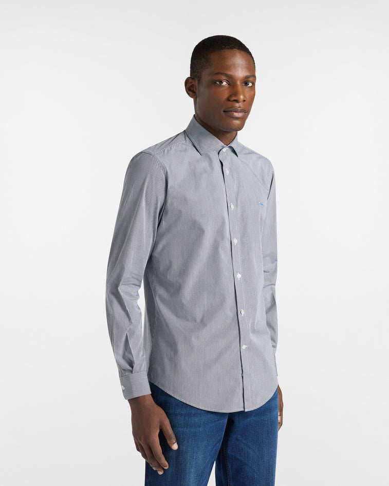 Harmontblaine Men's Shirt Black In Gray