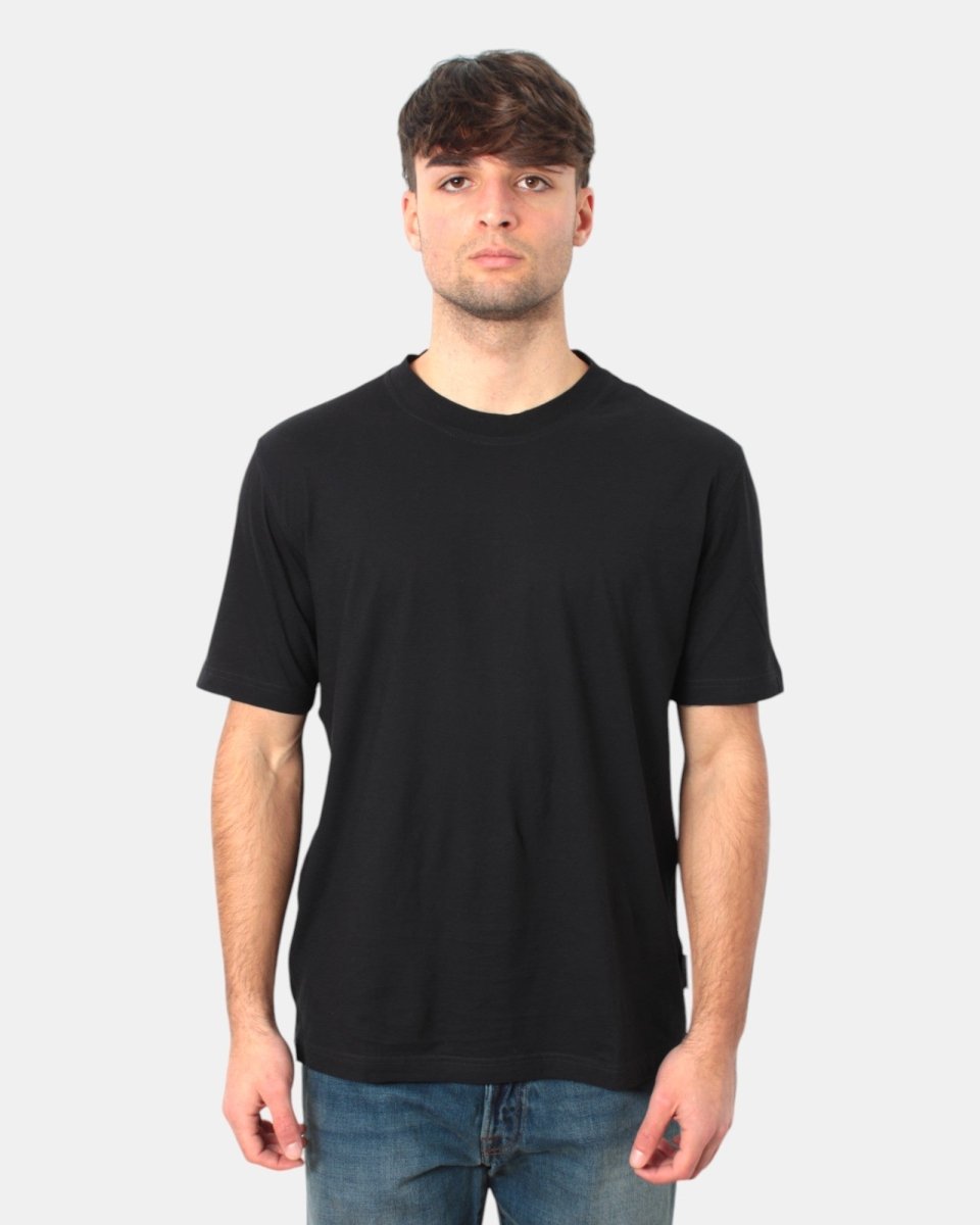Paolo Pecora T-shirts In Black