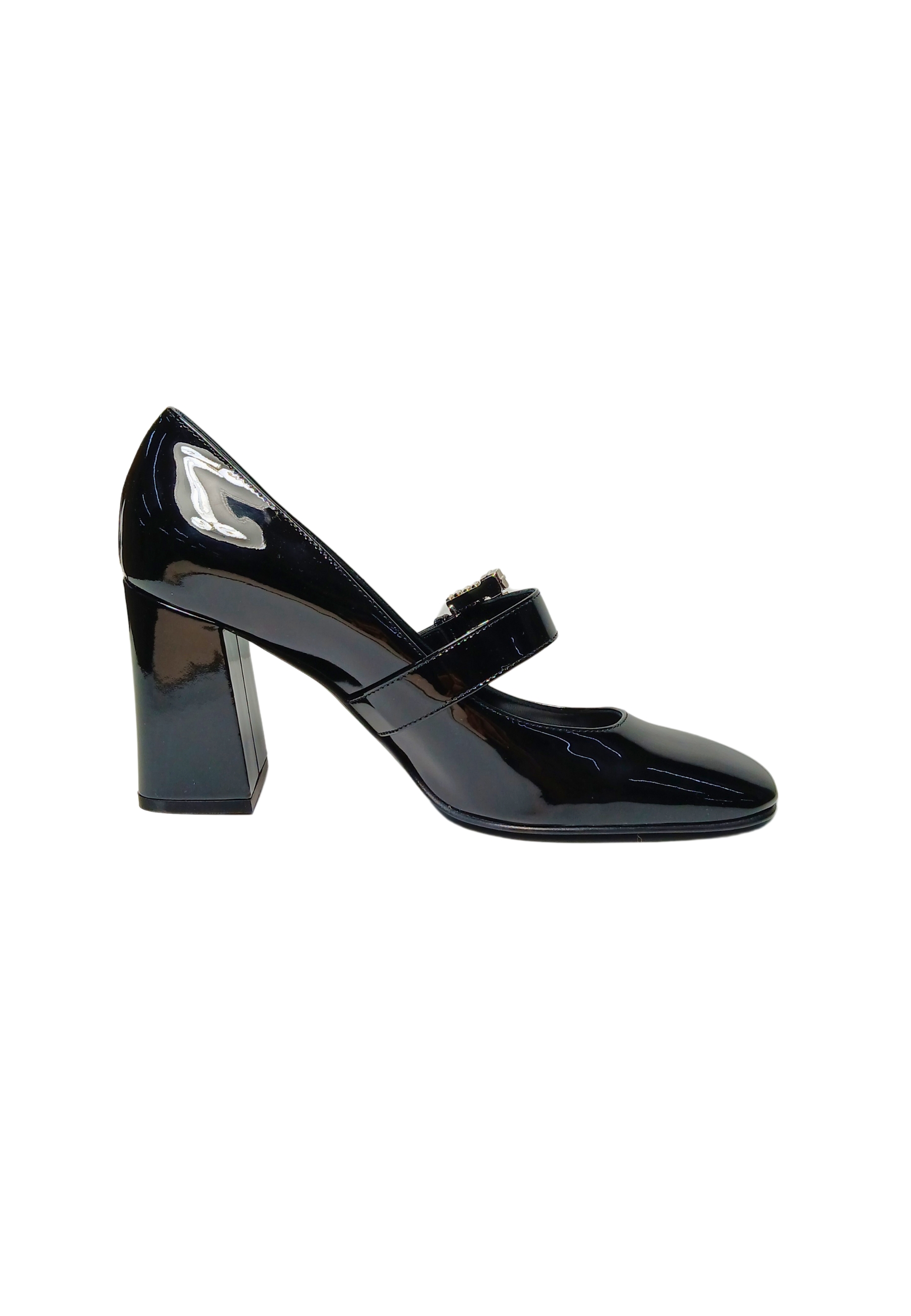 Women's Shoes Sergio Rossi Buckle with side jewel