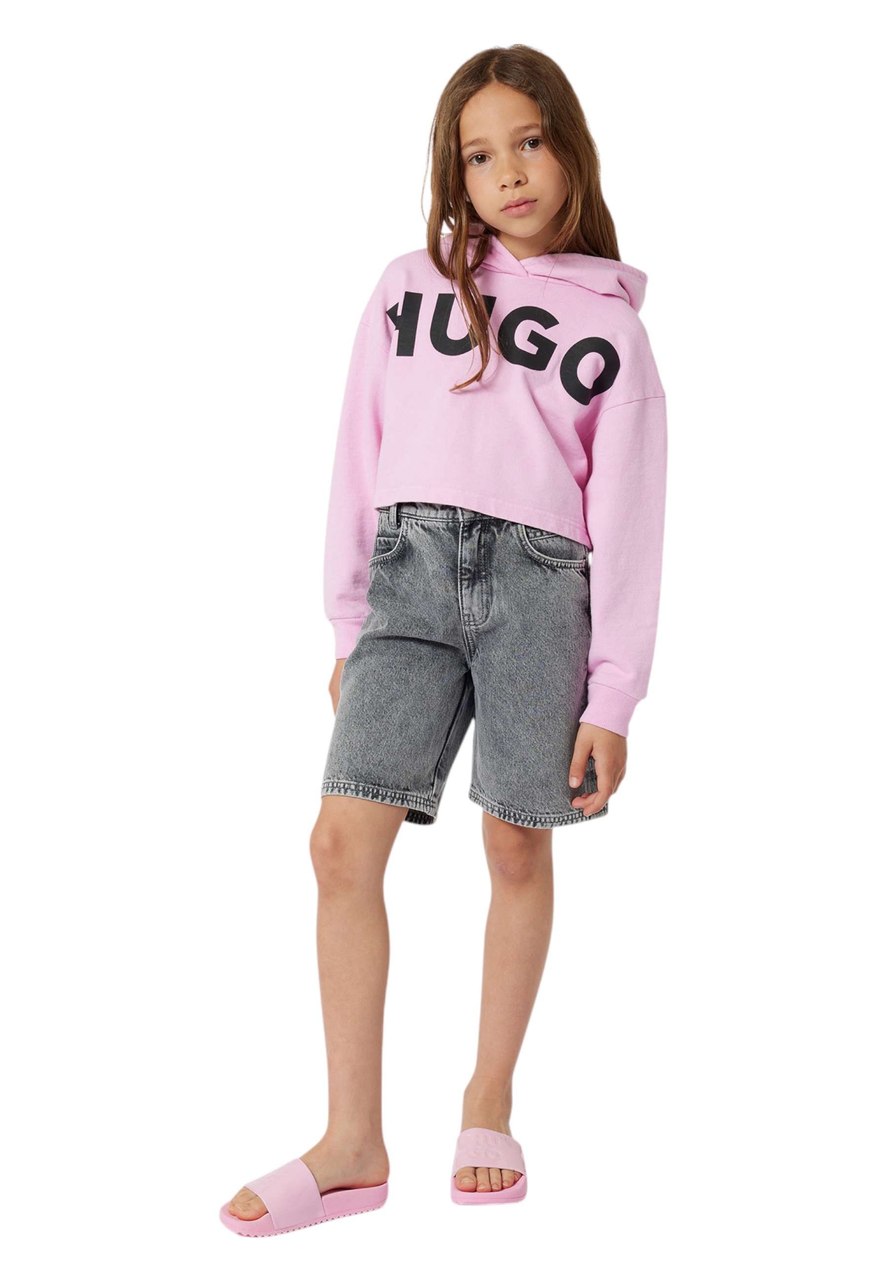 Baby girl sweatshirt Hugo