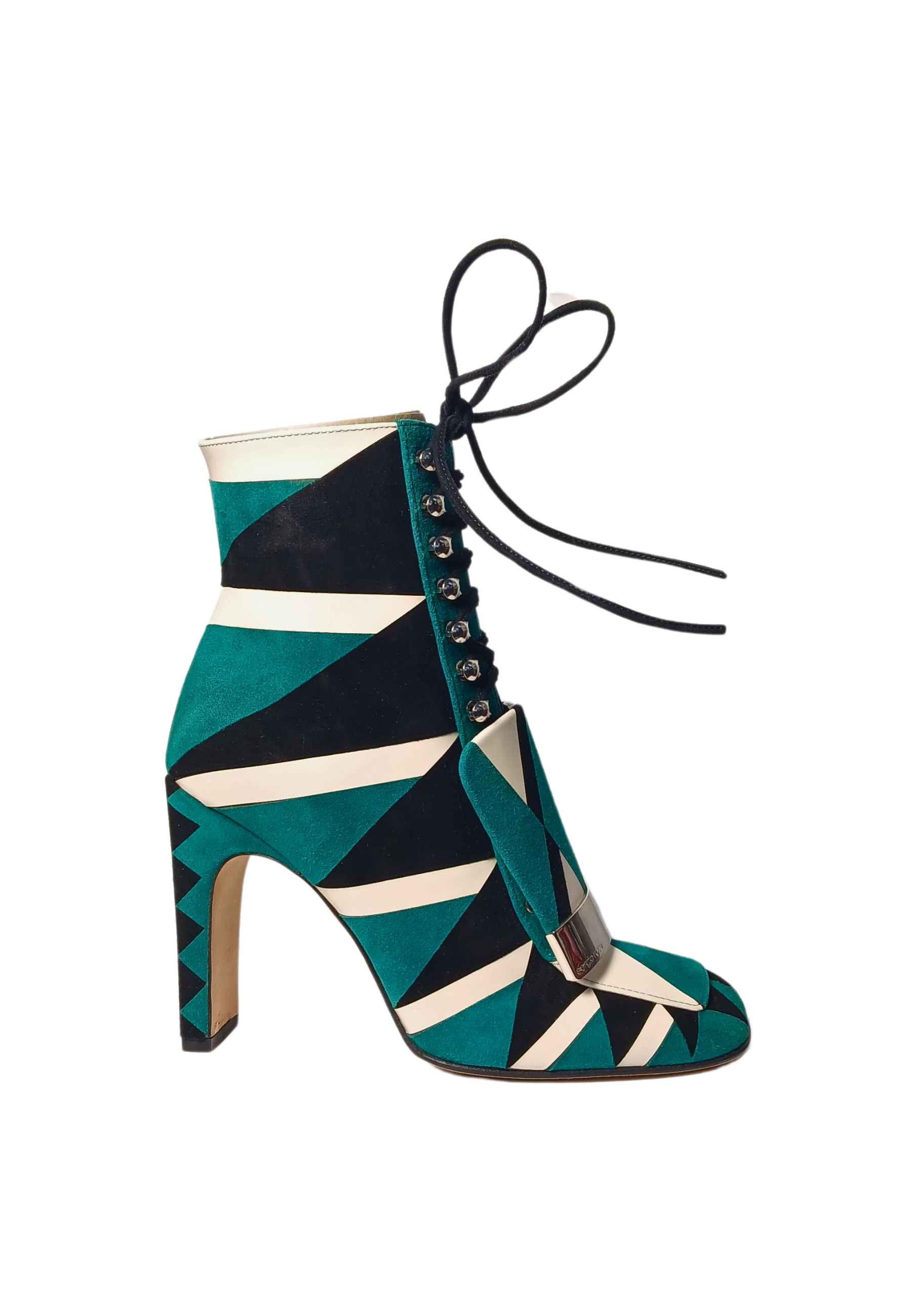 Women's Shoes Sergio Rossi Smart-Royal Bicolor Var