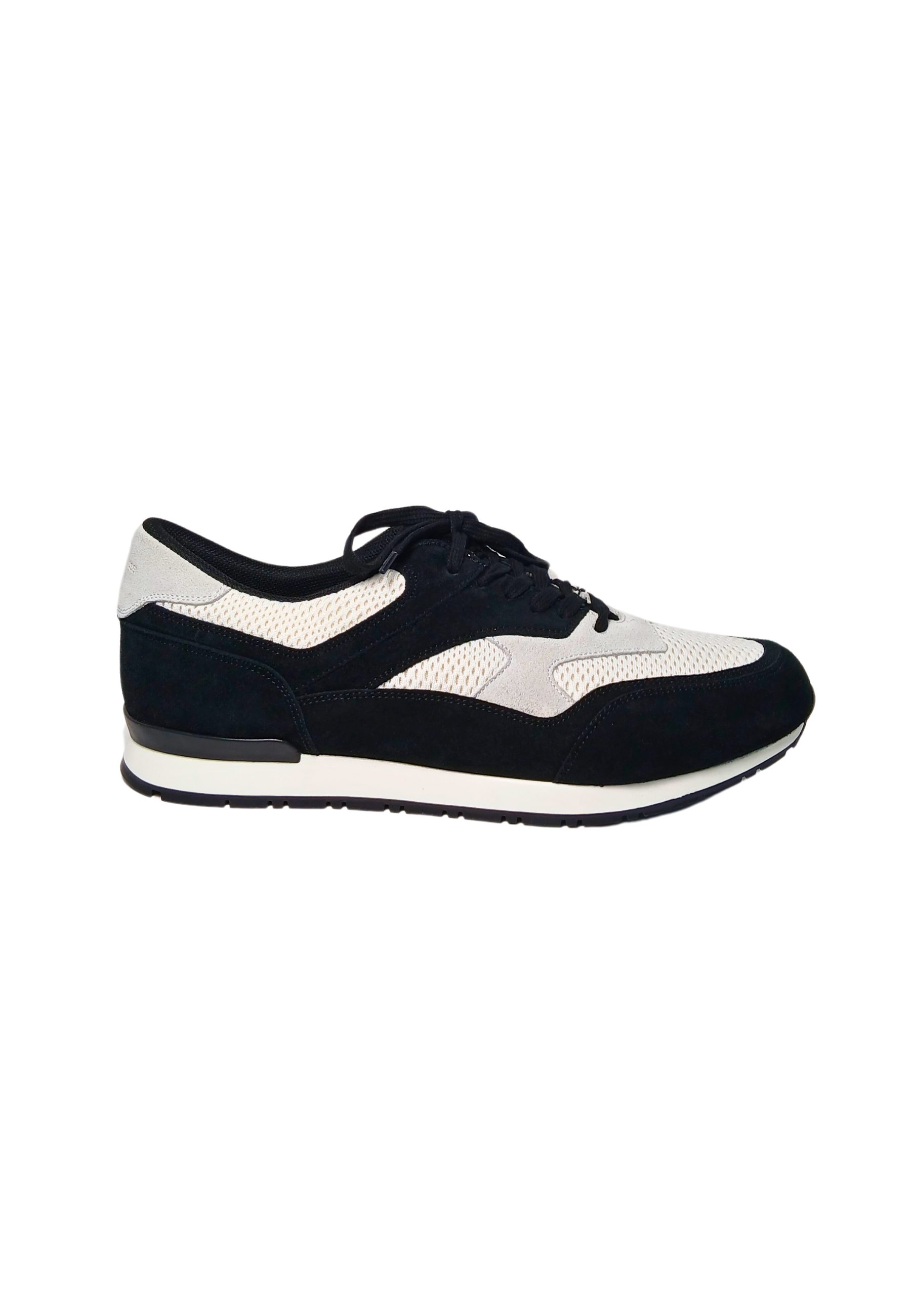 Sergio Rossi Men's Shoes  Suede-multicolored Sneakers. In Black