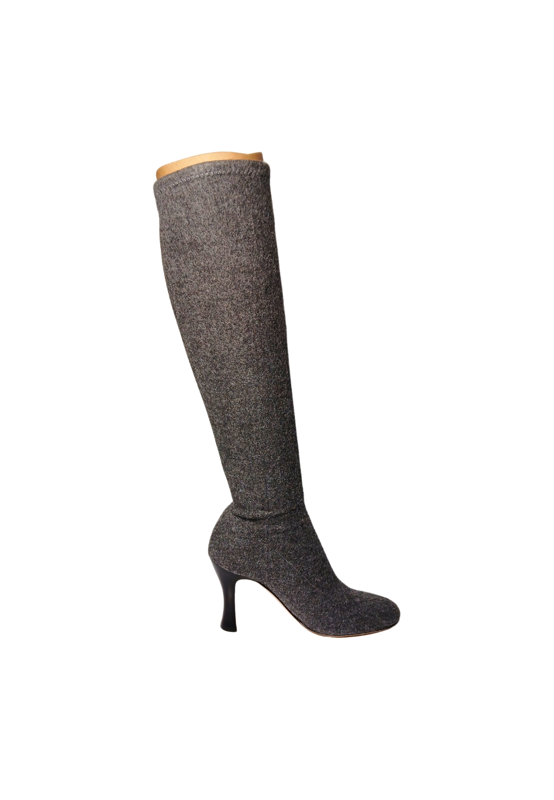 Women's Shoes Sergio Rossi in wool with high heel