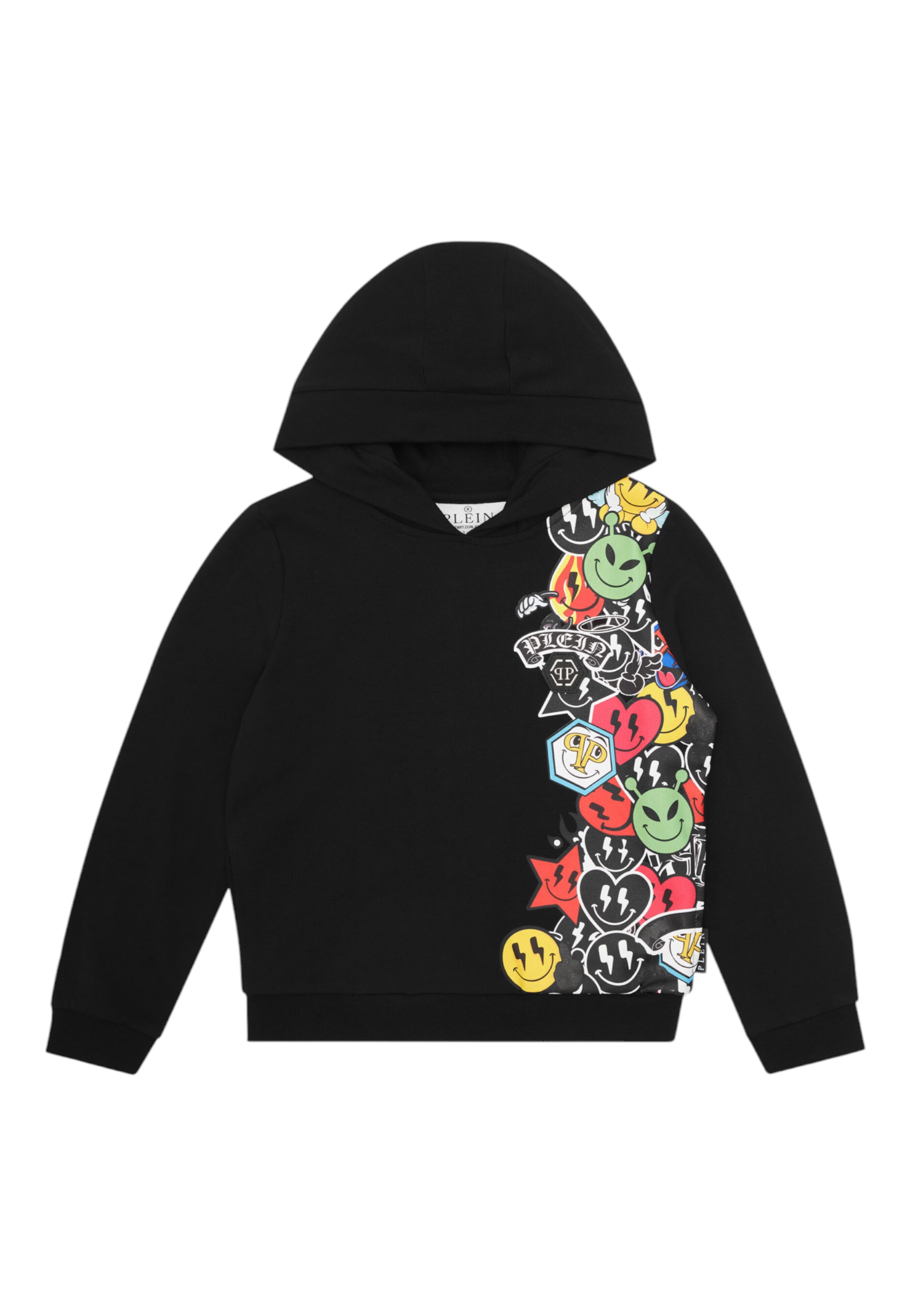 Philipp Plein Baby Unisex Sweatshirt  Smile In Black