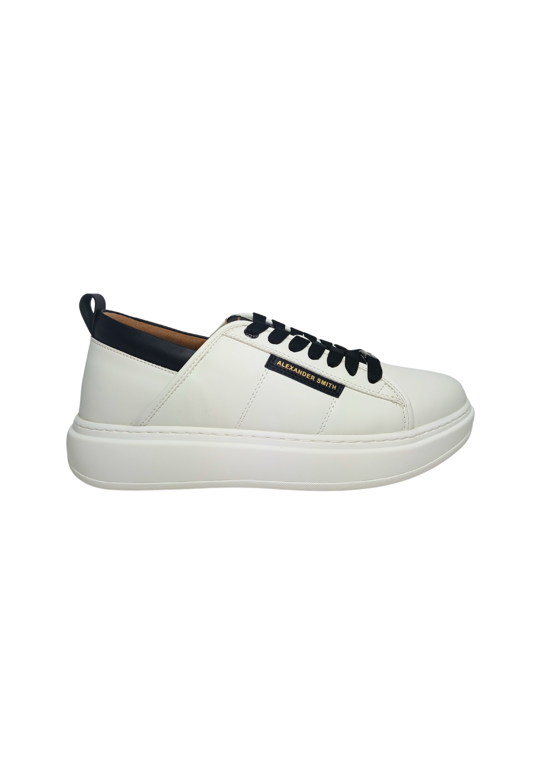 Alexander Smith Men's Shoes  Sneakers Eco-wembley Man White In White