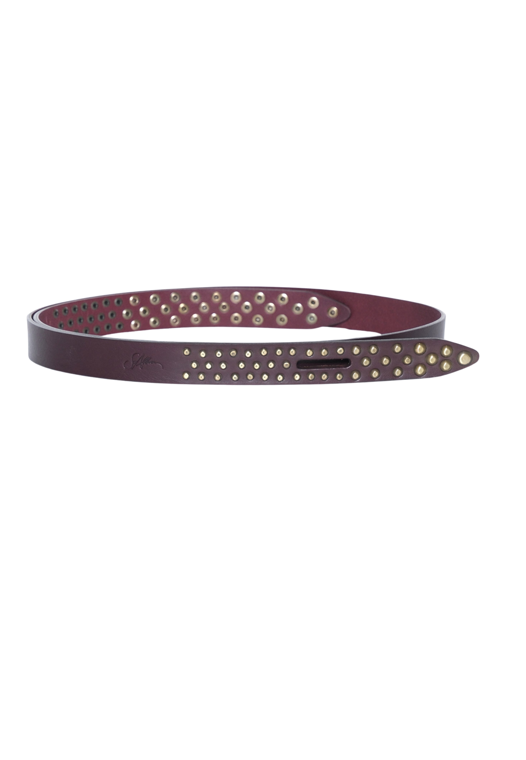 Women's belt Soallure studs