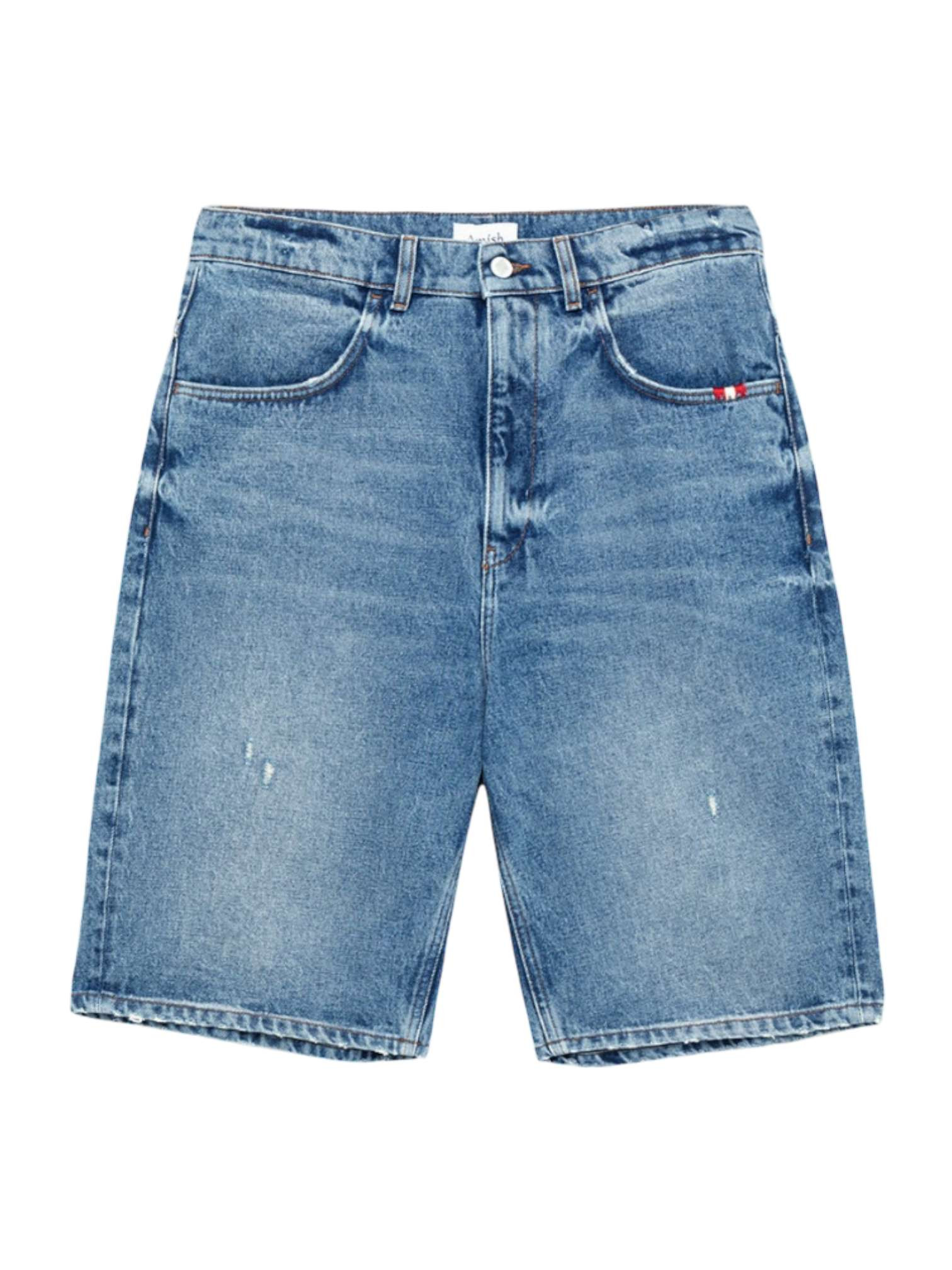 Amish Lieferungen Tommy denim shorts bermuda wide leg jeans - labrea denim