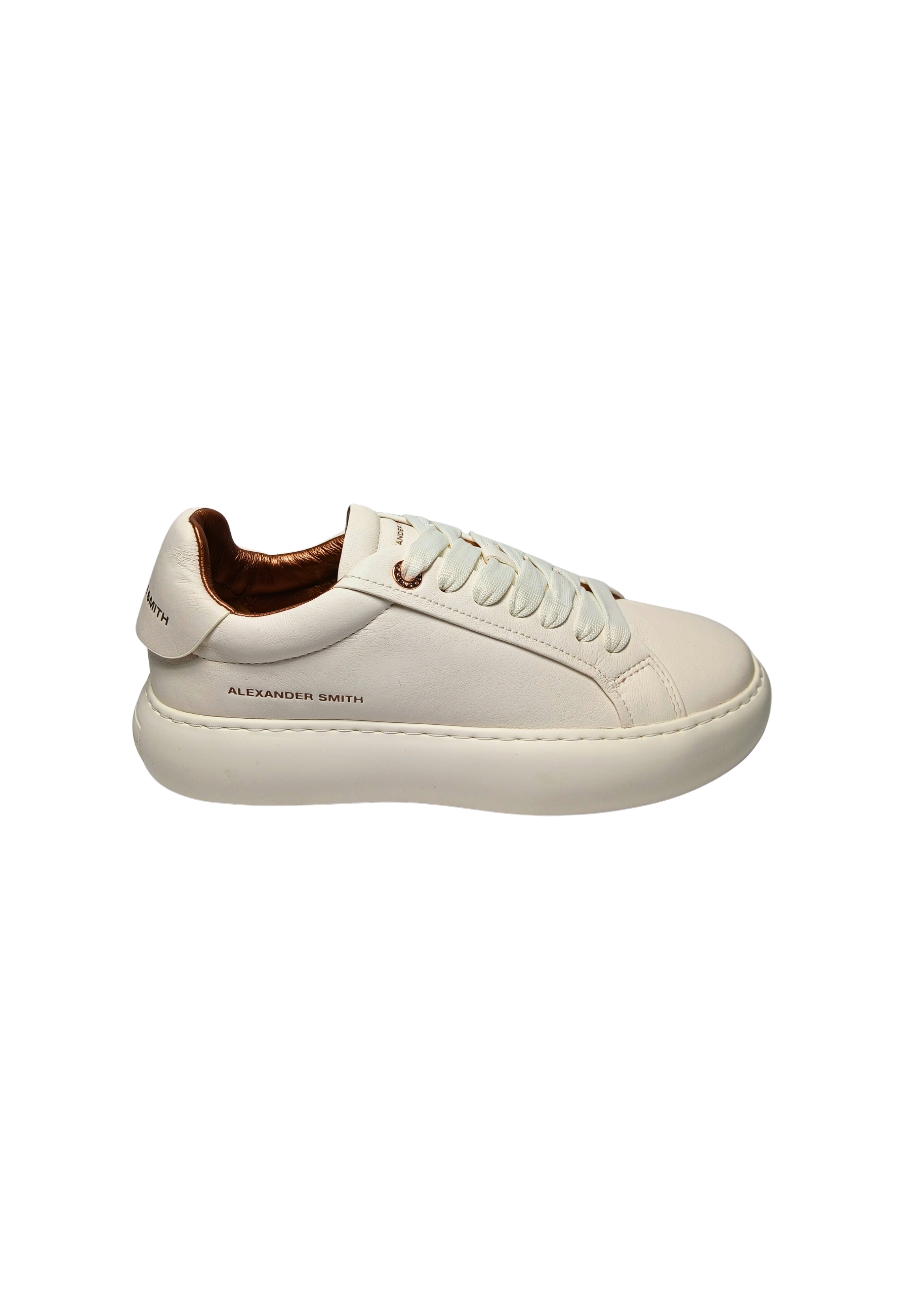 asbbsow-3560-twt Alexander Smith Frauen weiBes Leder