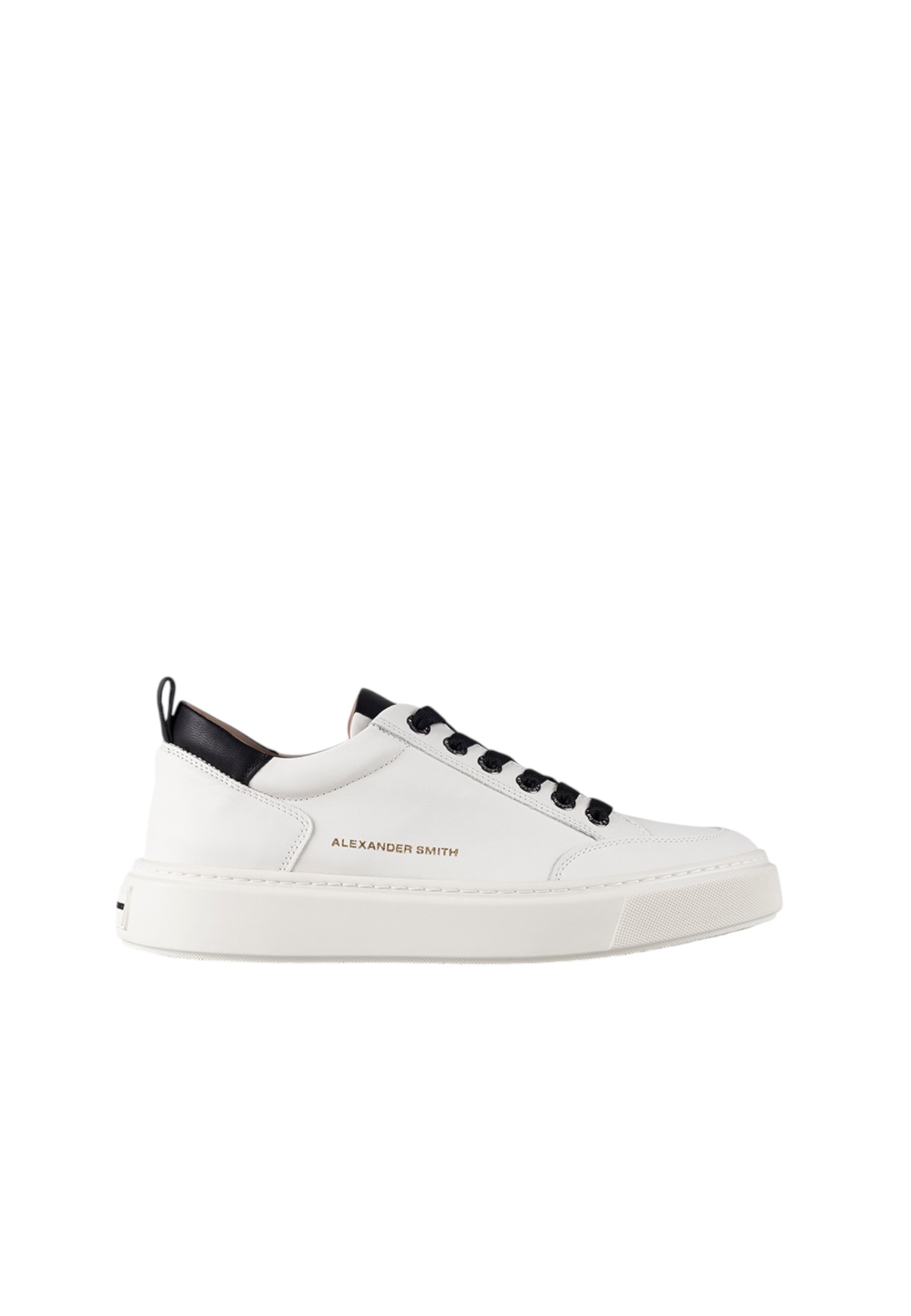 asbcbdm-3297-wbk Alexander Smith Herren weiBes Leder