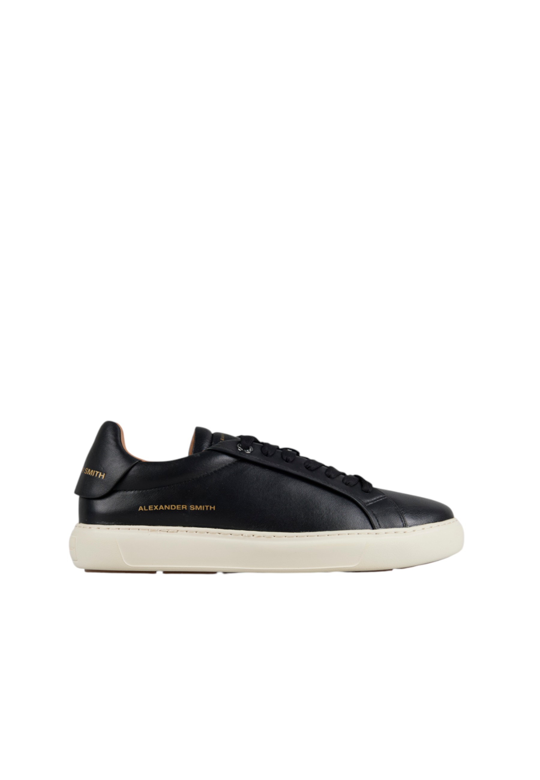 asbcsom-3660-blk Alexander Smith Herren Leder Schwarz