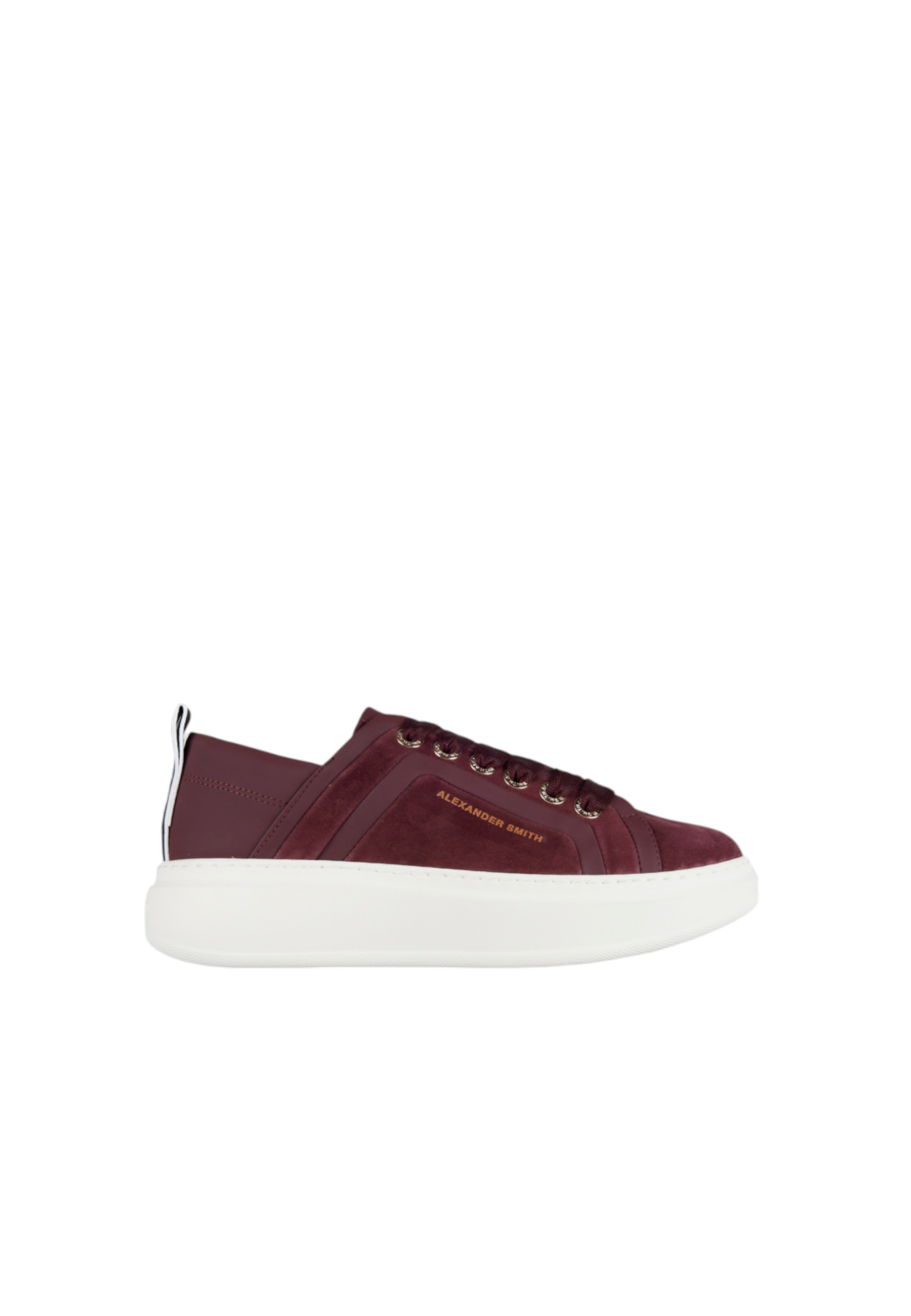 asbcwnw-0104-bdx Alexander Smith Frauen Leder Bordeaux
