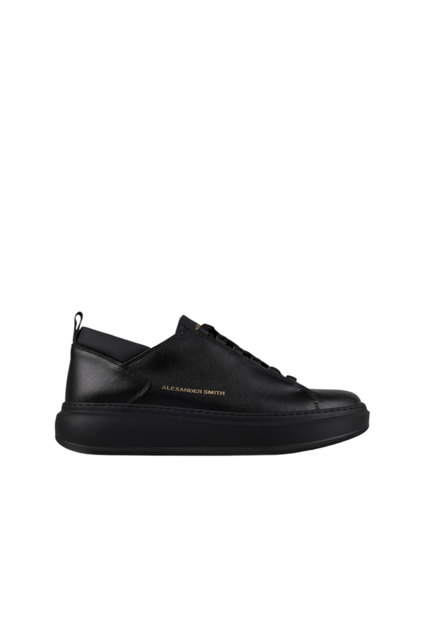 asbcwym-2263-tbk Alexander Smith Herren Leder Schwarz